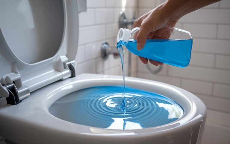 Comment une goutte de liquide vaisselle dans les toilettes peut avoir un effet étonnamment important