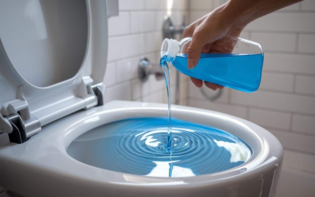 Comment une goutte de liquide vaisselle dans les toilettes peut avoir un effet étonnamment important